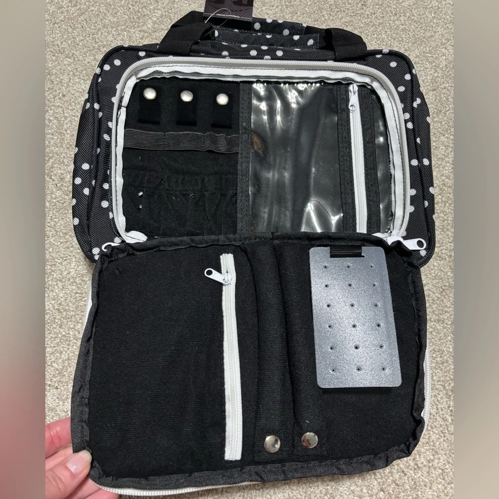 NWT Bang & Carson Hanging Toiletry Bag and Bag and Carry Jewelry Case